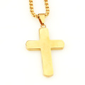 New Classic Small Charms Cross Pendants Silver Jewelry Stainless Steel Jewelry Necklace